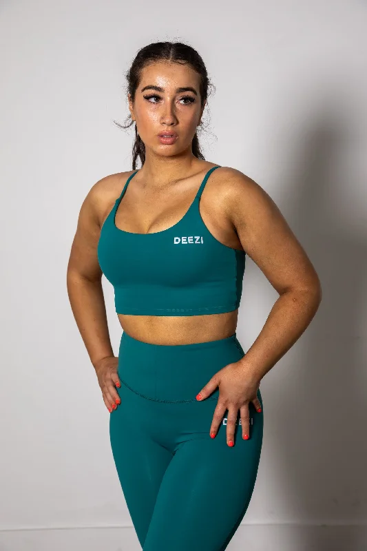 Huge Discounts Evolve Crop - Teal