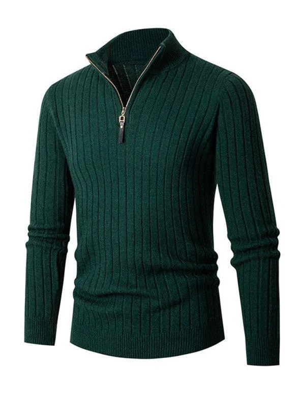 Weekend Discounts Worth Grabbing Solid Stretch Men Turtleneck Sweater