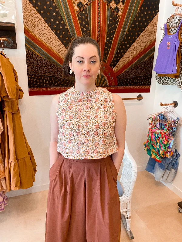 Final Clearance Maelu Flora Crop Top