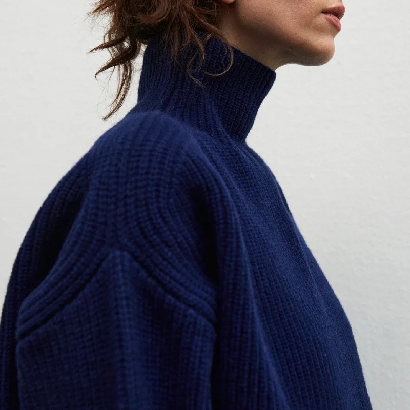 Super Discount Women's Chunky Rib Sweater - 100% Lambswool *Returning 2025