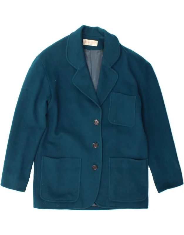 Weekend Specials to Grab HENRY WHITE Womens Longline 3 Button Blazer Jacket UK 10 Small Blue Wool Weekend Specials to Grab HENRY WHITE Womens Longline 3 Button Blazer Jacket UK 10 Small Blue Wool