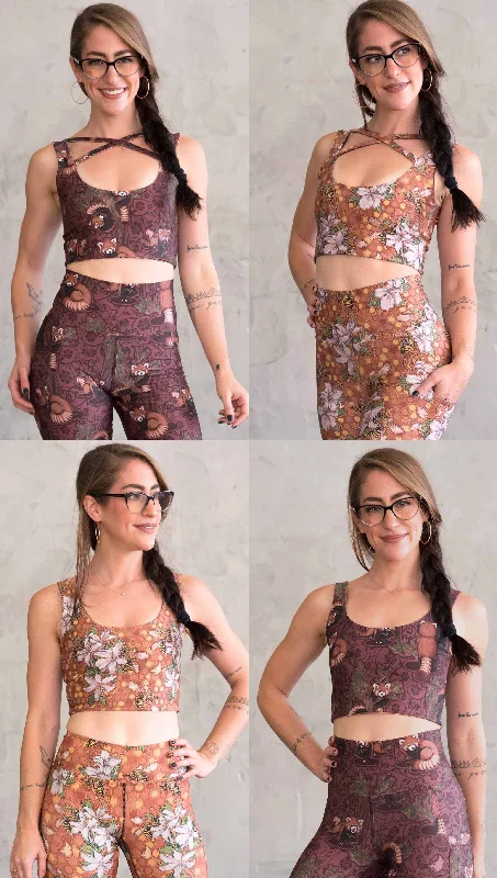 Stock Up and Save Honeybees & Red Panda - Four Way Reversible Top