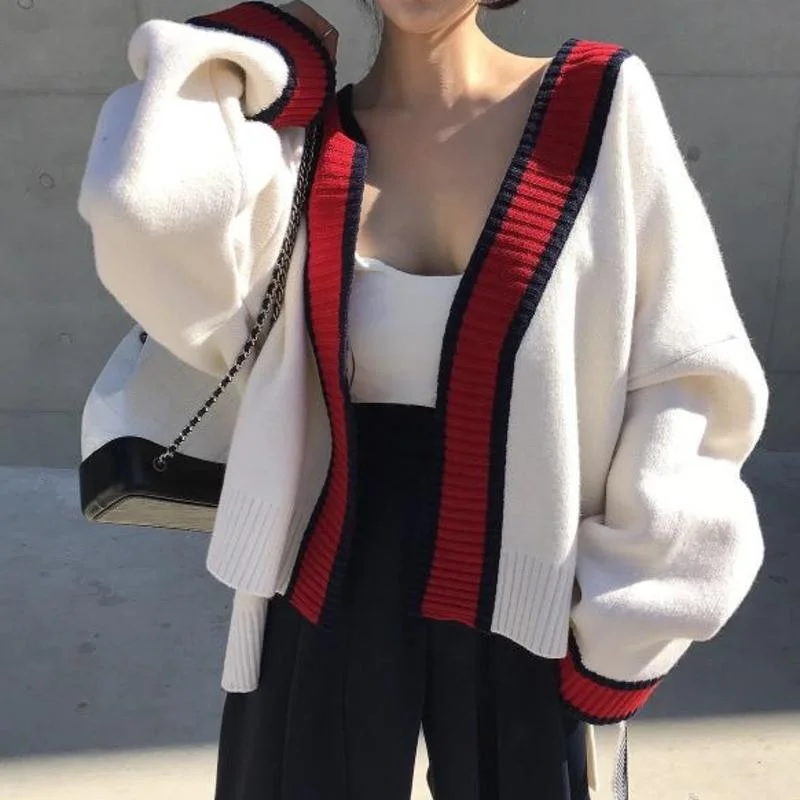 Lowest Price Open Stitch Oversized Cardigan Sweater For Women