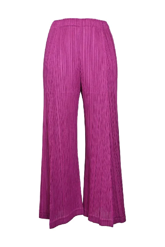 Clearance Sale [WW36784] Pleats Please Issey Miyake | Wide Leg Pants