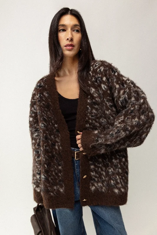 Don't Delay LEOPARD PRINT CARDIGAN