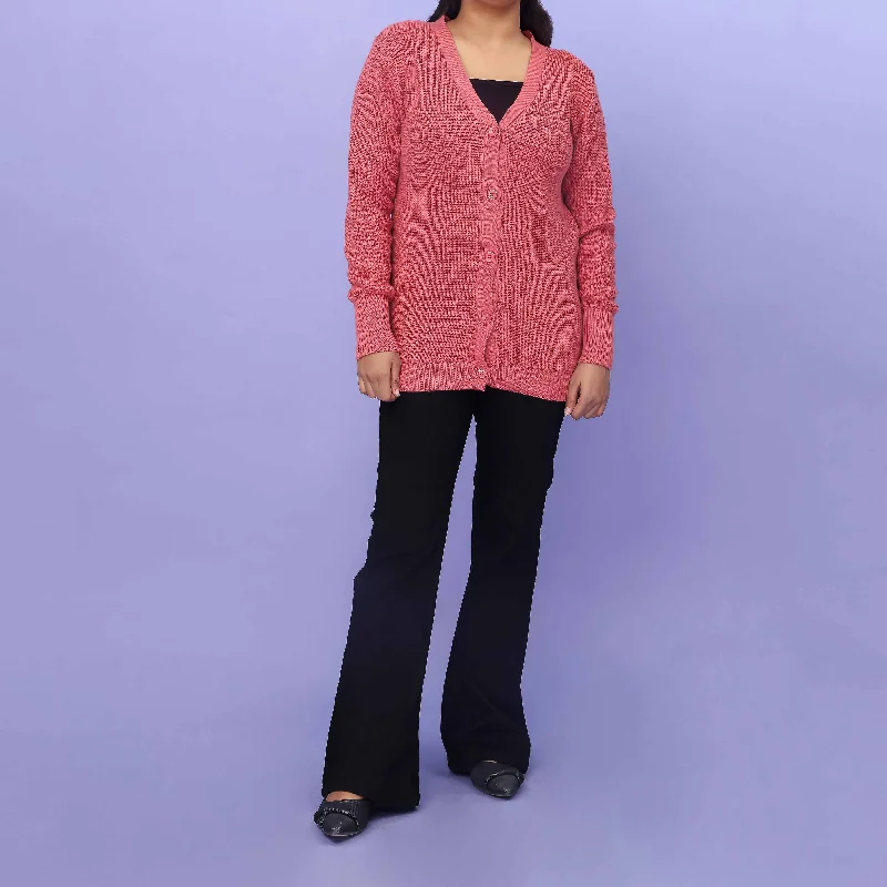 Best Seller Rust Cotton Thread Winter Sweater PW4820