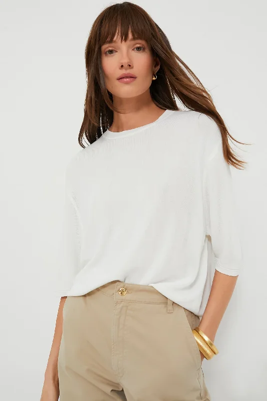 Limited Time Discount Ivory Giorgio Sweater