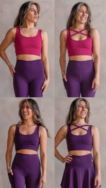 Clearance Items Amethyst & Magenta - EnviSoft Four Way Reversible Top