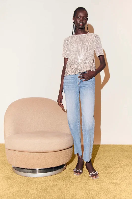 Weekend Price Cuts Galore Saylor - Alix Top (Silver)
