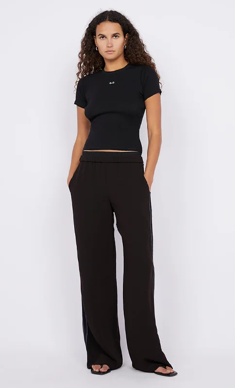 Exclusive Offer B+B RIB TEE - BLACK