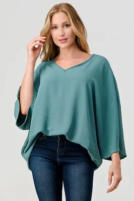Sale Alert Seafoam Oversized Top