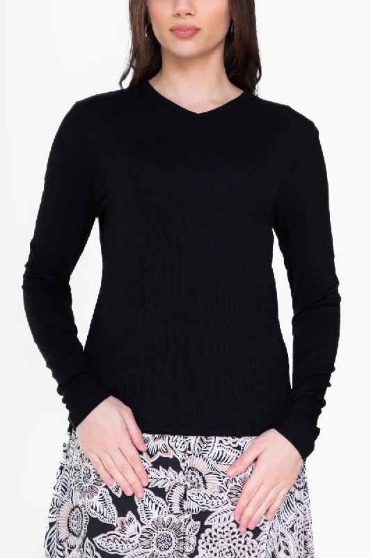 Weekend Savings Sensation CLASSIC RIBBED V (BLACK)