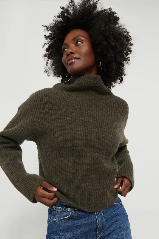 Time-Limited Offer Canopy Olive Heather Pullover