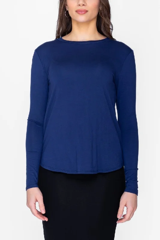 Limited Availability PHOEBE TEE (NAVY)