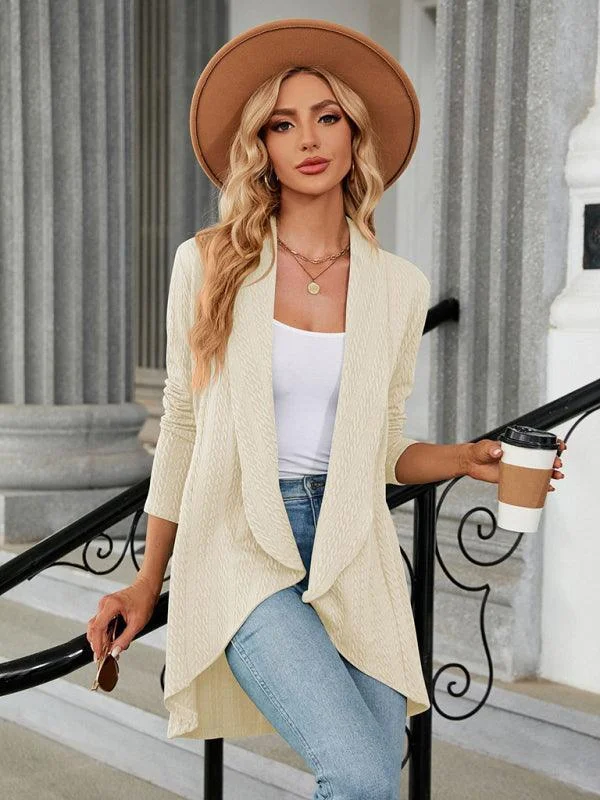Crazy Deal Loose Collar Cardigan Top