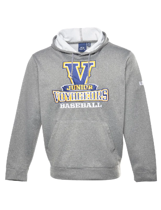 Midnight Madness Baseball Hooded Sports Sweatshirt - S