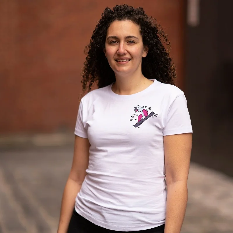 Weekend Wonders Await! Hold My Cosmo Snowboarder Tee