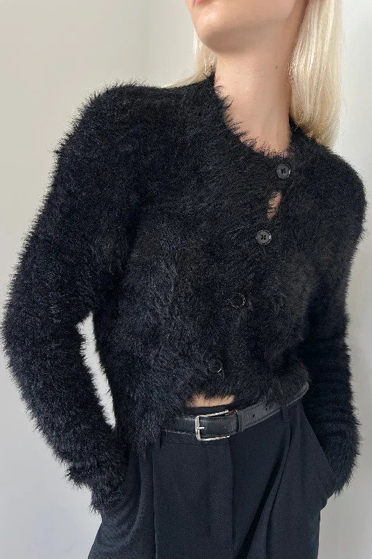 Lowest Rates CROPPED ASYMMETRICAL CARDIGAN