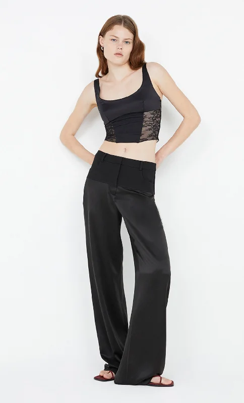Daily Deals OLIMPIA CORSET TOP - BLACK