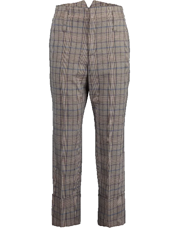 Buy Now Double Cuff Zip Front Pant