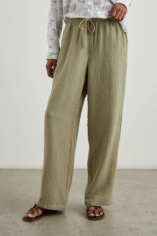 Overstock Clearance EMMIE PANT - GAUZE MERMAID
