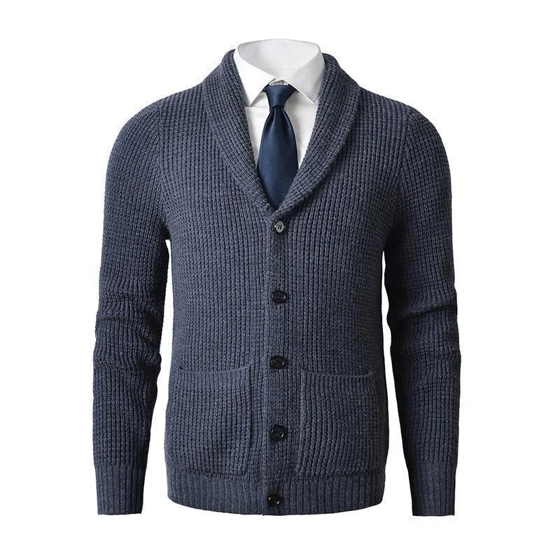 Referral Discount Merino Cardigan Sweaters For Men