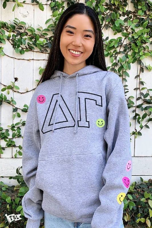 Massive Deals Delta Gamma Happy Day Hoodie