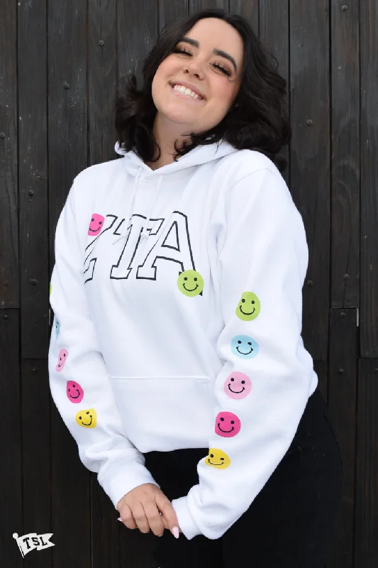 Sale Event Zeta Tau Alpha Happy Day Hoodie