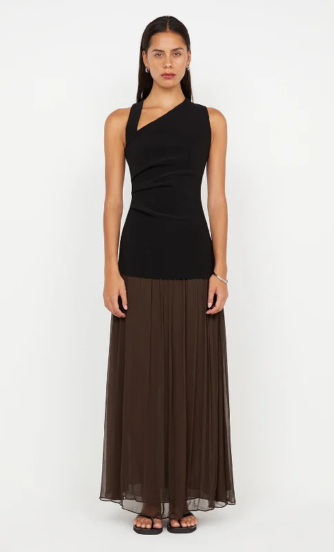 Massive Deals LETTY ASYM TOP - BLACK