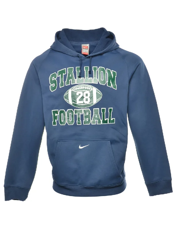 Value Deals Nike Stallion Football Hooded Sports Sweatshirt - M