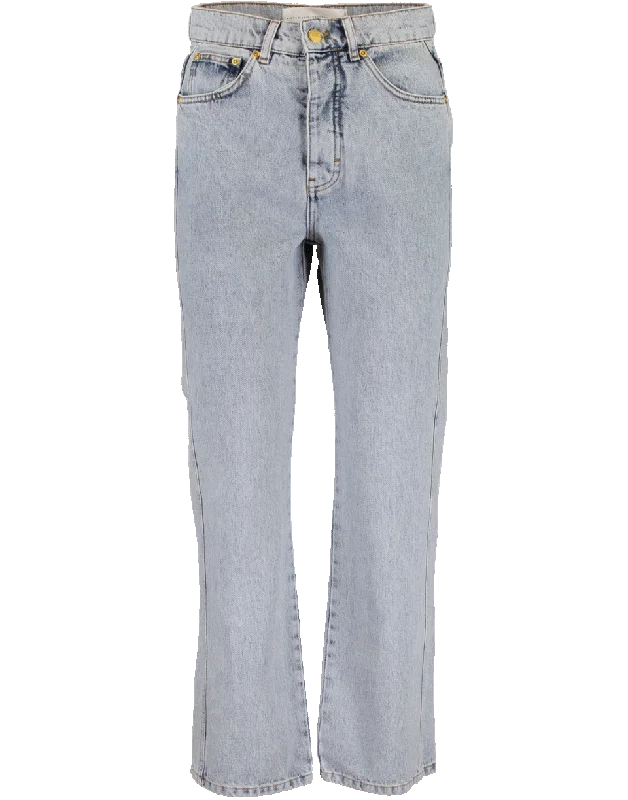 Midnight Madness Straight Leg High Rise Jean