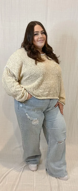 Daily Deals Elizabeth Knit Pullover | TAUPE