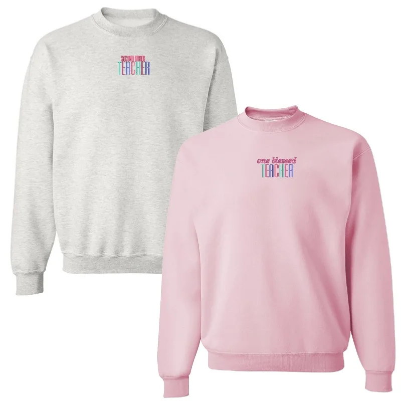 Price Break Make It Yours™ Teacher Crewneck Sweatshirt