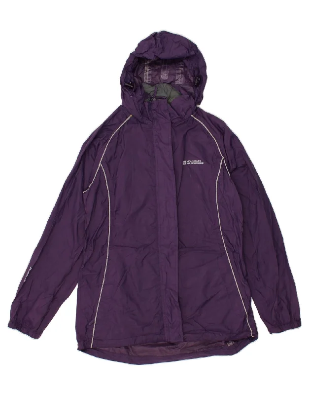 Weekend Specials to Cherish MOUNTAIN WAREHOUSE Womens Hooded Rain Jacket UK 12 Medium Purple Nylon Weekend Specials to Cherish MOUNTAIN WAREHOUSE Womens Hooded Rain Jacket UK 12 Medium Purple Nylon