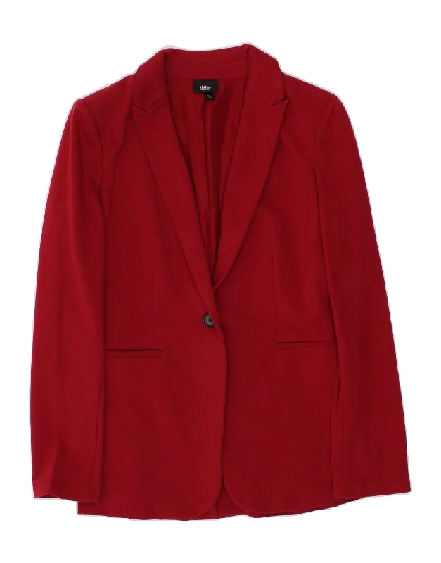 Weekend Offers You Can't Ignore MOSSIMO Womens Longline 1 Button Blazer Jacket UK 14 Medium Red Cotton Weekend Offers You Can't Ignore MOSSIMO Womens Longline 1 Button Blazer Jacket UK 14 Medium Red Cotton