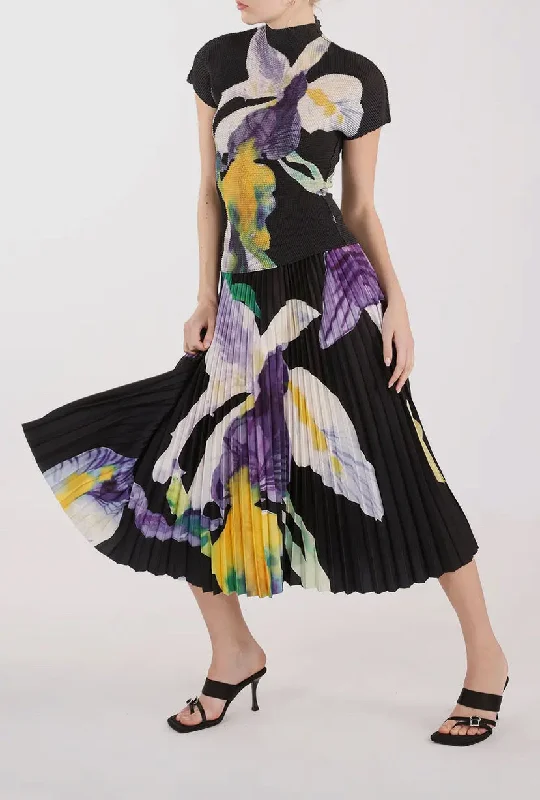 Super Savings Pleated 2 Pc. Set - Orchid