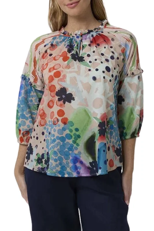 Savings Alert RESORT PRINT TOP - YT24H4097