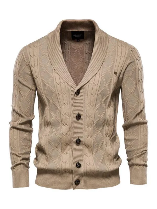Weekend Discounts to Relish Domingo Men Cardigan Sweater