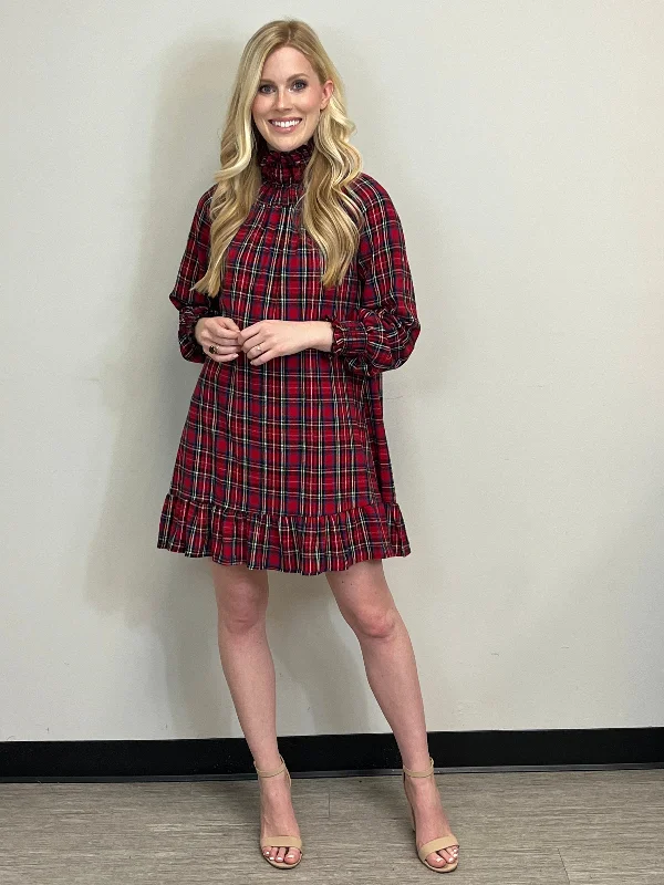 Daily Specials Christmas Plaid Dress/Tunic