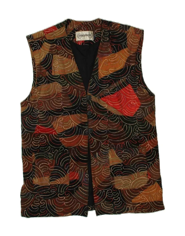 Deal Frenzy COPACABANA Womens Leather Gilet EU 44 XL Multicoloured Patchwork Leather Deal Frenzy COPACABANA Womens Leather Gilet EU 44 XL Multicoloured Patchwork Leather