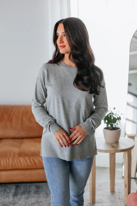Blowout Deals Paula Sweater - Heather Grey