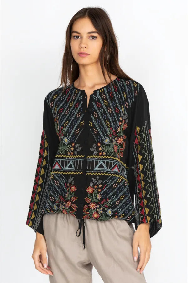 Exclusive Savings Johnny Was Ezra Blouse