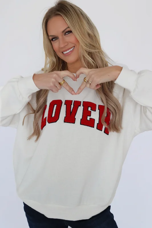 Weekend Offers That Tempt Oversized Lover Sweatshirt