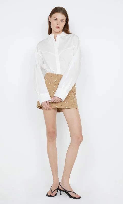 Best Bargains ARLO YOKE SHIRT  - IVORY