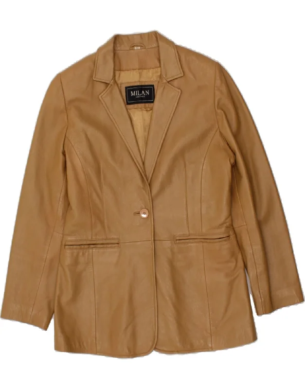 Weekend Deals to Brighten Your Day VINTAGE Womens Leather Jacket UK 12 Medium Brown Leather Weekend Deals to Brighten Your Day VINTAGE Womens Leather Jacket UK 12 Medium Brown Leather