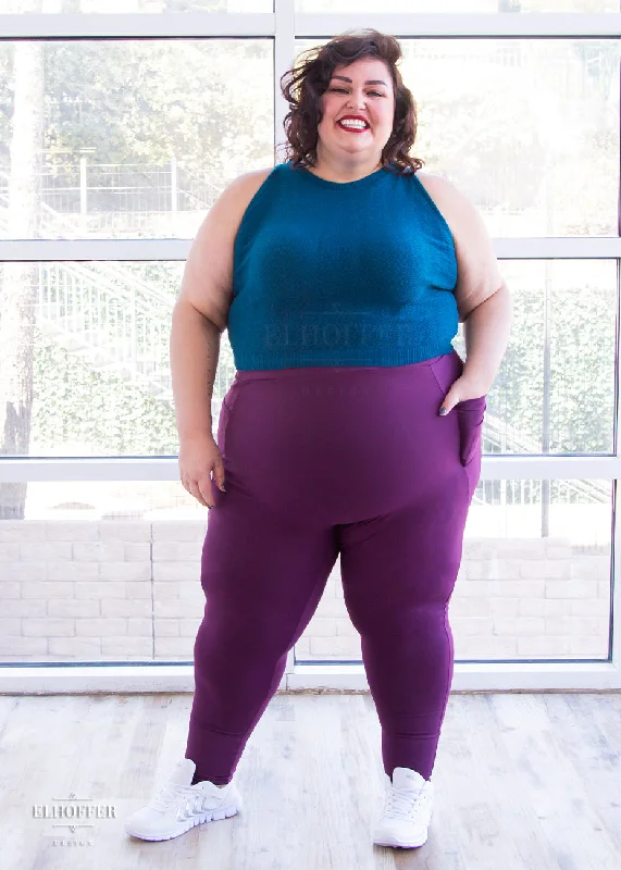 Major Deal Essential Gwen Legging - Plum