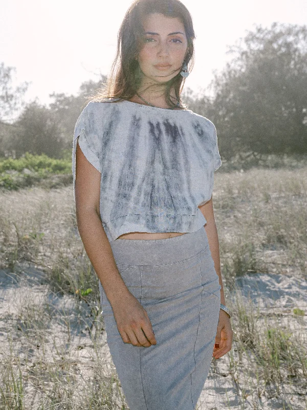 Today’s Deal Hayley Crop - hand dyed
