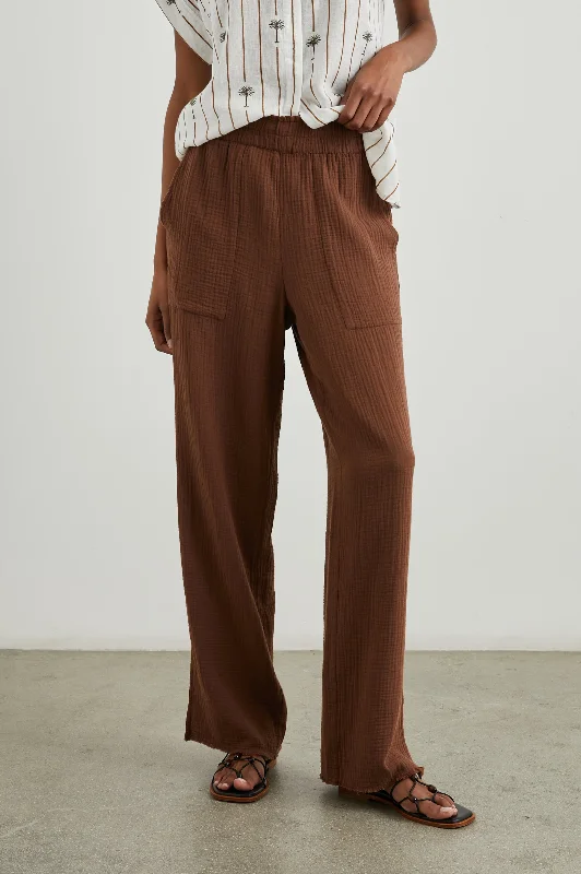 Weekend-Only Price Drops LEON PANT - CACAO