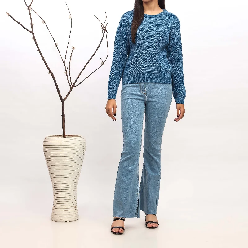 Unmissable Sale Blue Thread Sweater  PN4608
