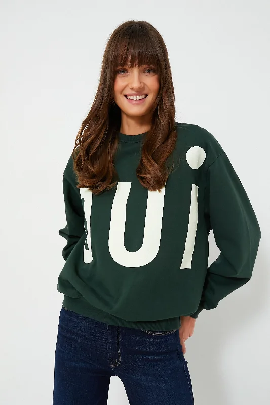 Weekend Extravaganza: Shop Now Forest Oversized Oui Sweatshirt